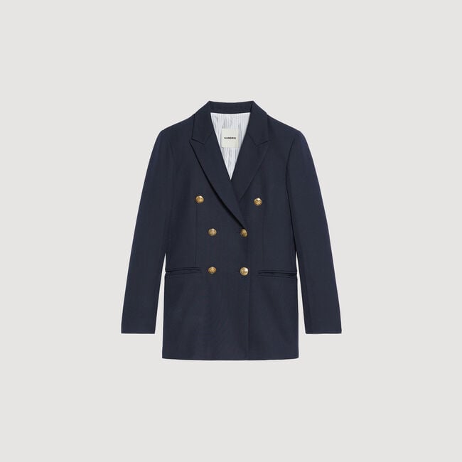Giacca tailleur con doppia abbottonatura